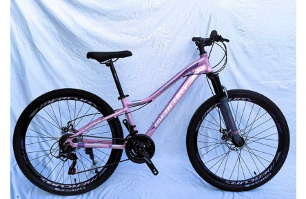 Велосипед Спортивний Corso «MERCURY» 26" дюймів MR-26579 (1) рама алюмінієва 13``, обладнання Shimano 21 швидкість, зібран на 75