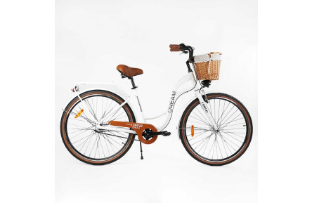 Велосипед міський Corso Dream DM-28711 28" S білий