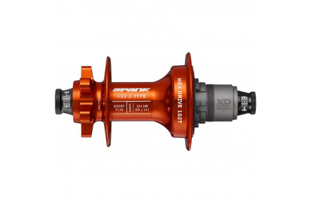 Втулка задняя SPANK HEX J-Type Boost R148 XD 32H, Orange