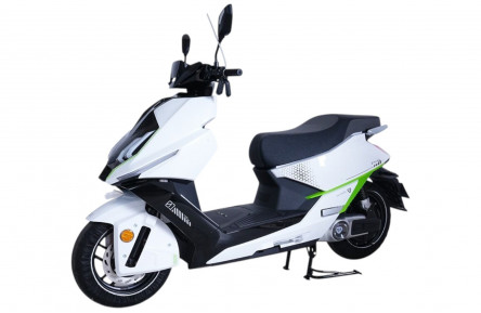 Электрический мопед Tailg S91/A01 (2000Вт графеновый аккумулятор 72В 38Аг) 12" белый