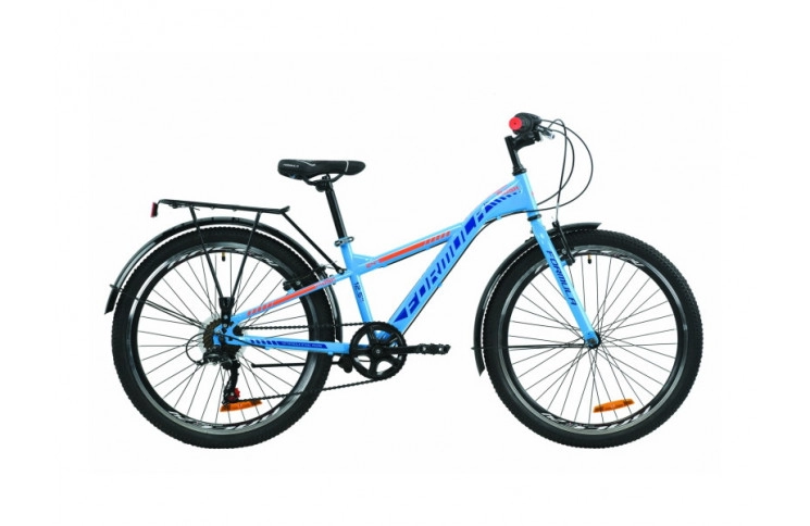 Подростковый велосипед Formula Mask 2020 24" 125" голубой