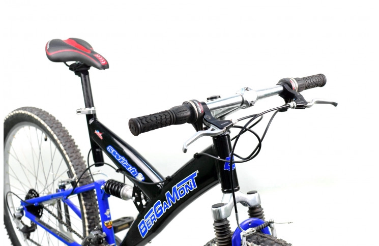 Двухподвесной велосипед Bergamont Switch Edition 2000 26" M черно-синий Б/У