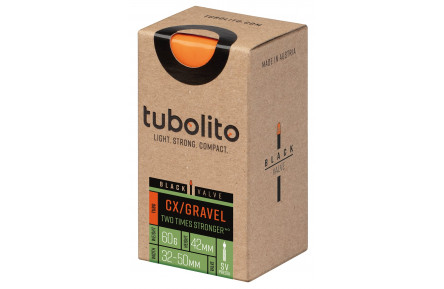 Камера TPU 28" (32/50-584/622) Tubolito TUBO-CX/GRAVEL-ALL, SV42 (черн).
