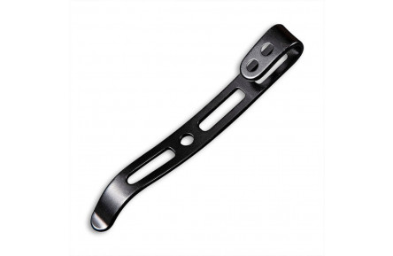 Клипса карманная стальная черная (50 мм) Sencut без винтов SA14A