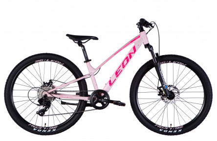 Велосипед AL 26" Leon SUPER JUNIOR DD CS рама-13" рожевий з малиновим 2025