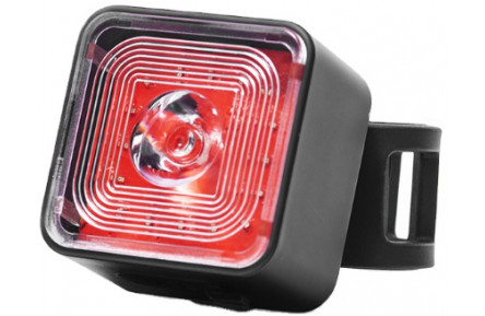 Мигалка задняя Green Cycle Cube, COB LED, 100 Люмен; 5 режимов