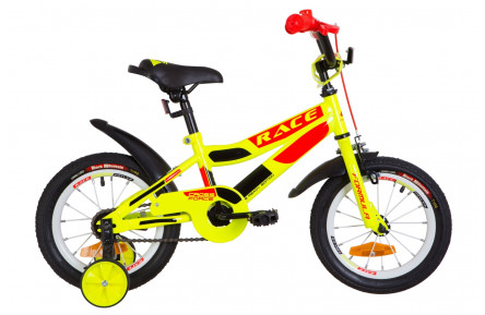 Новий Дитячий велосипед 14" Formula Race 2019, 8.5”, жовтий