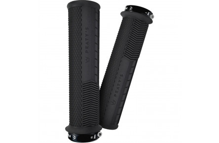 Грипсы Peaty's Monarch Grip Knurl, Thin 30>32mm, Race Control, Black
