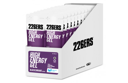 Гель 226ERS High Energy 50г углеводов BCAA черная смородина 76г 24шт/уп 1824г