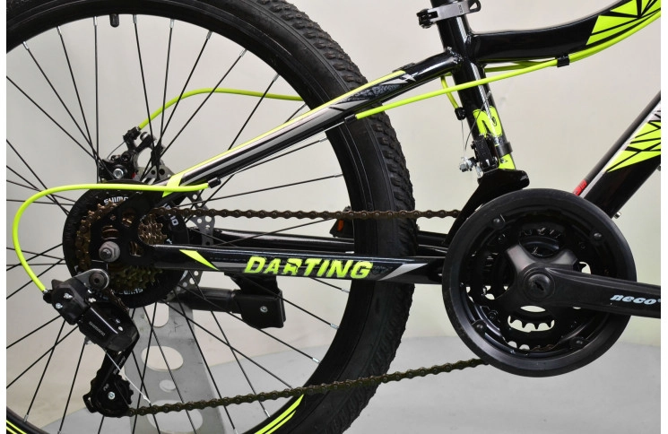 Велосипед Denix Darting DD 24" 11" жовто-чорний