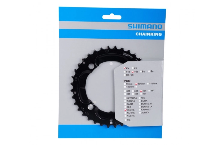 Звезда шатунов Shimano FC-M617 36 зуб AY