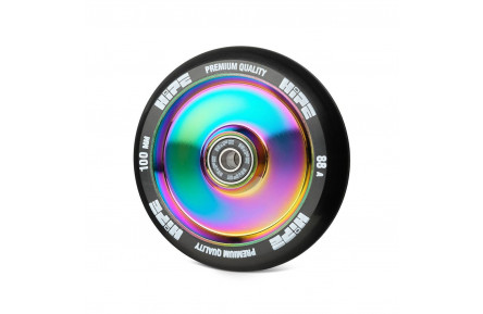 Колесо для трюкового самоката Hipe H05 100мм, neo-chrome/black