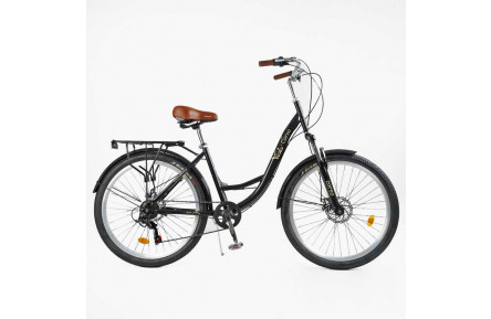 Велоcипед міський Corso Viola 26" VL-26520 сталь  17"