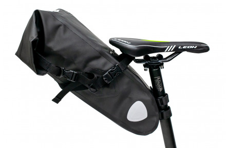 Велосипед "байкпакинг" под седло 62x14x14cm черный водоотталк. BRAVVOS A2-402