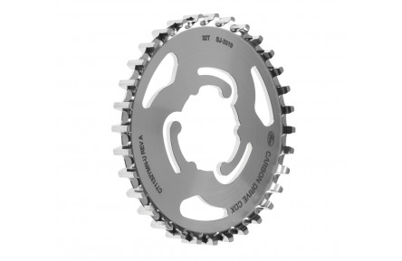 Задняя звезда Gates Carbon Drive CDX Shimano Nexus 5 RVS 32T Silver 32T