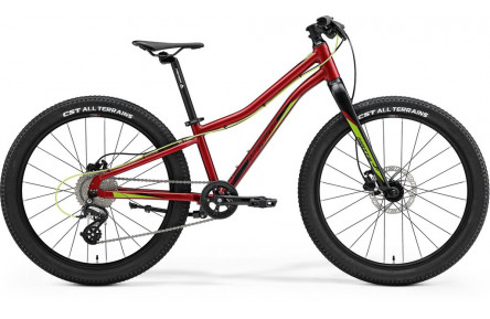 Велосипед Merida MATTS J 24"/27см/8-швидкостей/Червоний/2023/A62211A01594