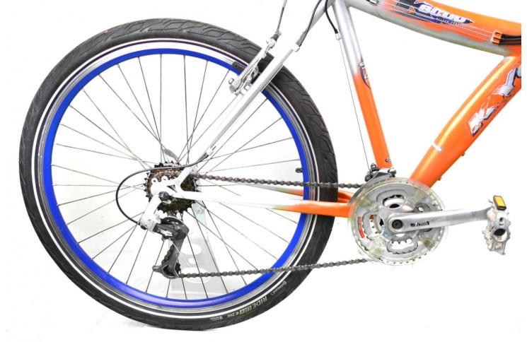 Горный велосипед Kyoso X8000 26" XL оранжево-серый Б/У