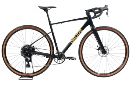Велосипед GELIOS AURA 700C Gravel, чорний
