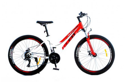 Велосипед Спортивний Corso «KLEO» 26" дюймів KL-26005 (1) рама сталева 15’’, перемикачі SunRun, 21 швидкість, зібран на 75