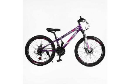 Велосипед Corso PRIMARY 24" PRM-24407 сталь 11"
