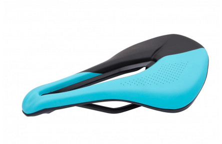 Седло МТВ с отверстием FSK-5003 245*145 мм (черно-синий)
