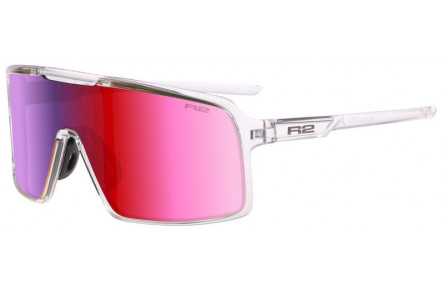 Окуляри R2 WINNER clear (TR90), лінза brown, покриття black/red real revo, кат. 3