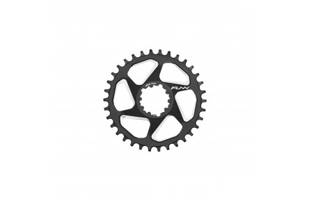 Звезда шатунов FUNN Solo DX NW 34T, SRAM DM, AL7075, 3 мм offset Boost, черный