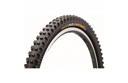 Покришка безкамерна Continental MudKing, 27.5"x1.80, 47-584, чорна, складна, BlackChili, ProTection, Skin, 550гр.