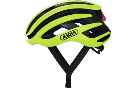 Велошолом спортивний ABUS AIRBREAKER Neon Yellow M (52-58 см)