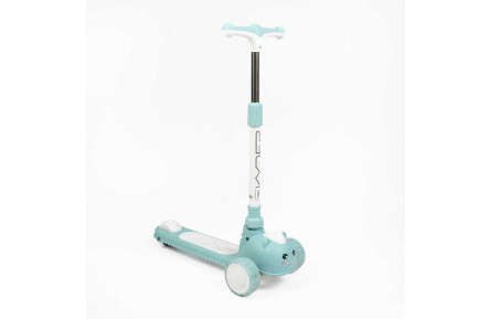 Самокат триколісний "Skyper" SC-56309 (8) колеса PU 125х40мм зі світлом, ОЗВУЧУВАННЯ, підсвічування платформи, кермо складне, в пакеті