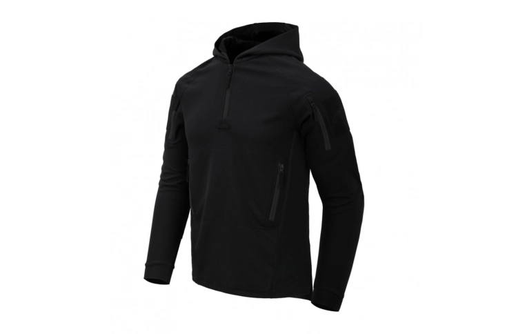 Кофта тактична Helikon-Tex RANGE HOODIE - TopCool, чорний, розмір S