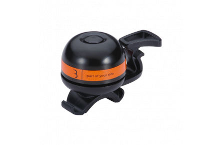 Звонок BBB BBB-14 "EasyFit Deluxe" черно-оранжевый (8716683101157)
