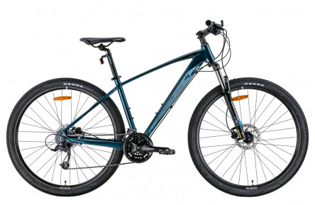 Велосипед уцінений AL 29" Leon TN-80 AM Hydraulic lock out HDD рама-17,5" синій з чорним 2022