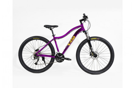 Горный велосипед Vento Levante 27.5" M фиолетовый