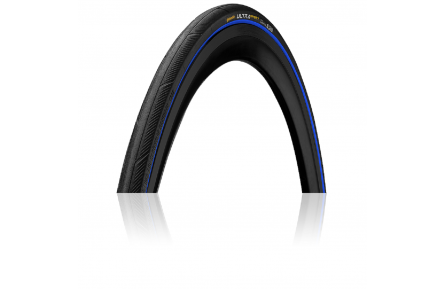 Покришка Continental Ultra Sport III 28" | 700 x 25C чорно/синя, складана, skin