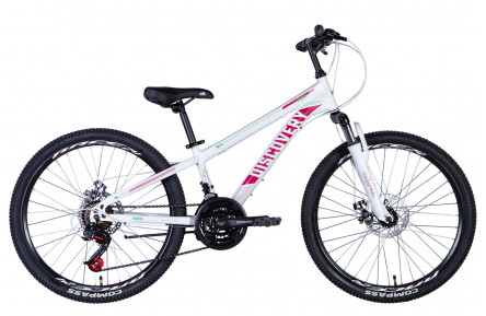 Велосипед ST 24" Discovery RIDER AM DD рама- " 2024 (білий (м)) 