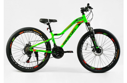 Підлітковий велосипед Corso Mercury MR-26270 26" XS зелений