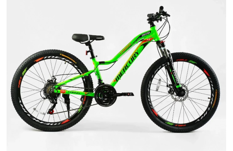 Подростковый велосипед Corso Mercury MR-26270 26" XS Зеленый