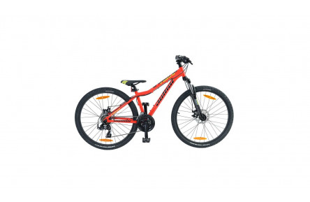 Велосипед Author A-Matrix D II 2023 26" 13.5" помаранчевий/блакитний