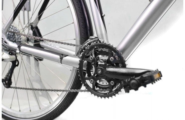 Гібридний велосипед Giant X Sport 3 28" M сіро-чорний Б/В
