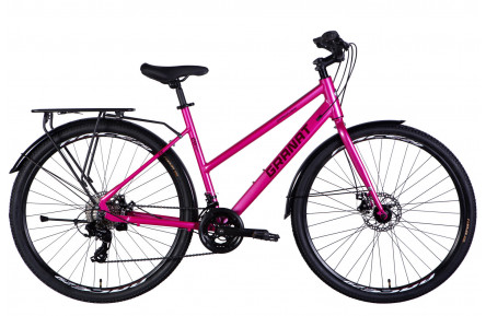 Велосипед AL 28" Dorozhnik GRANAT W DD CS рама-20" фіолетово-рожевий 2025