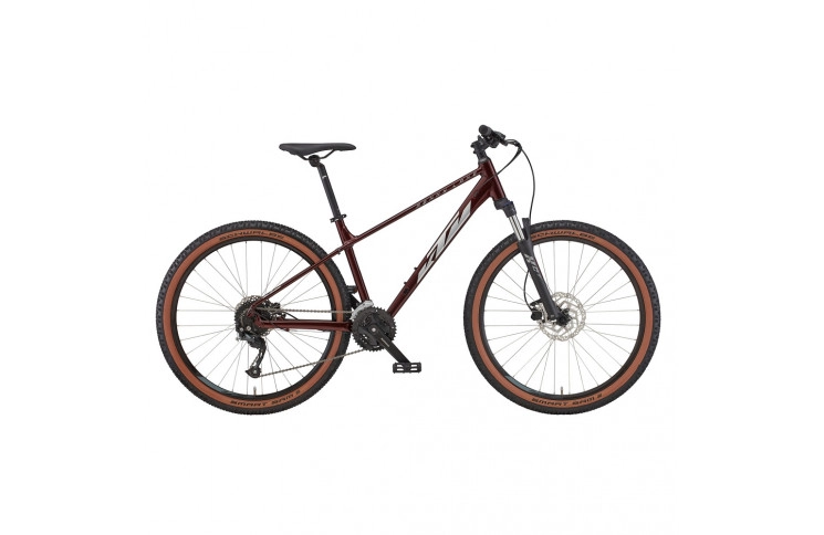 Велосипед KTM Penny Lane 271 27.5" S/38 темно-красный серый 2022