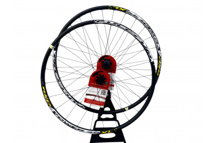 Вілсет 29, Обода Fulcrum Red Power 29 XL, стулки Fulcrum 20mm Oversize Axle, дискові гальма (6 болтів) під вісь 12мм, 622x19 FV, спиці F24 R28 (нержавійка) чорні