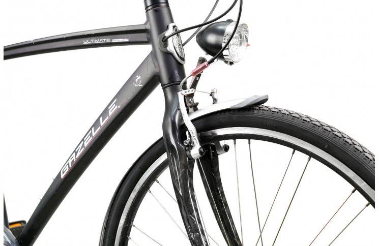 Гибридный велосипед Gazelle Ultimate Excellent 28" L черный матовый Б/В