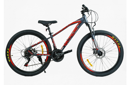 Подростковый велосипед Corso Blade BD-26200 26" XS чёрно-красный
