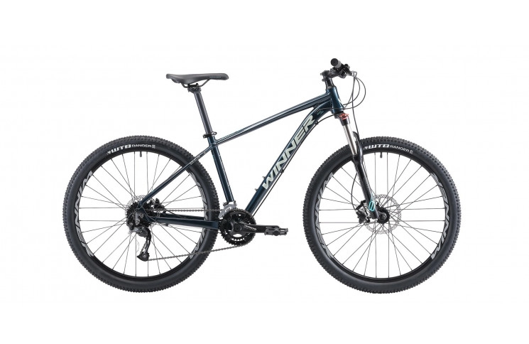 Велосипед 27.5" Winner Solid DX 2021, 15", зеленый