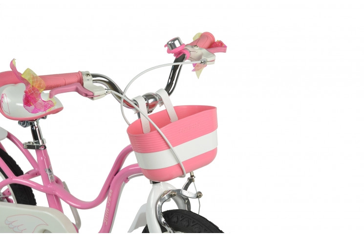 Велосипед RoyalBaby LITTLE SWAN 18", OFFICIAL UA, рожевий