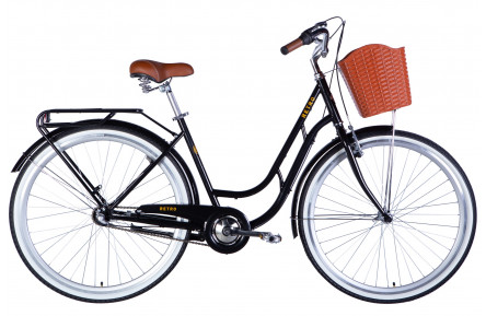 Велосипед ST 28" Dorozhnik RETRO PH 19" чорний 2025