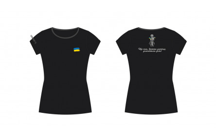 Футболка ONRIDE Мотанка жіноча чорний S