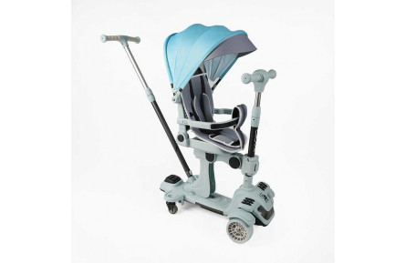 Самокат 5в1 "Skyper" BL-61020 колеса зі світлом, додаткові колеса